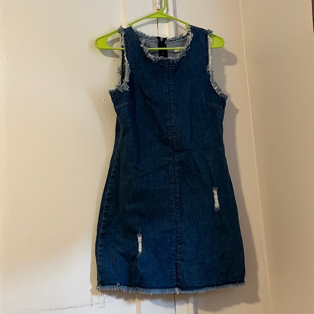 Women jeans dresses size M Blue
